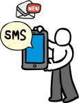 Mobile Marketing freehand drawings
